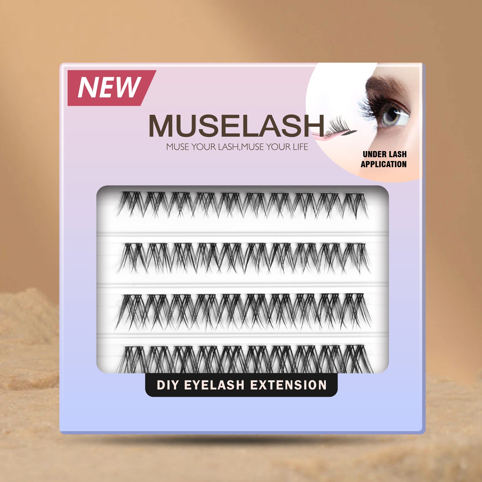 CRISSCROSS WHISPER Lash Clusters