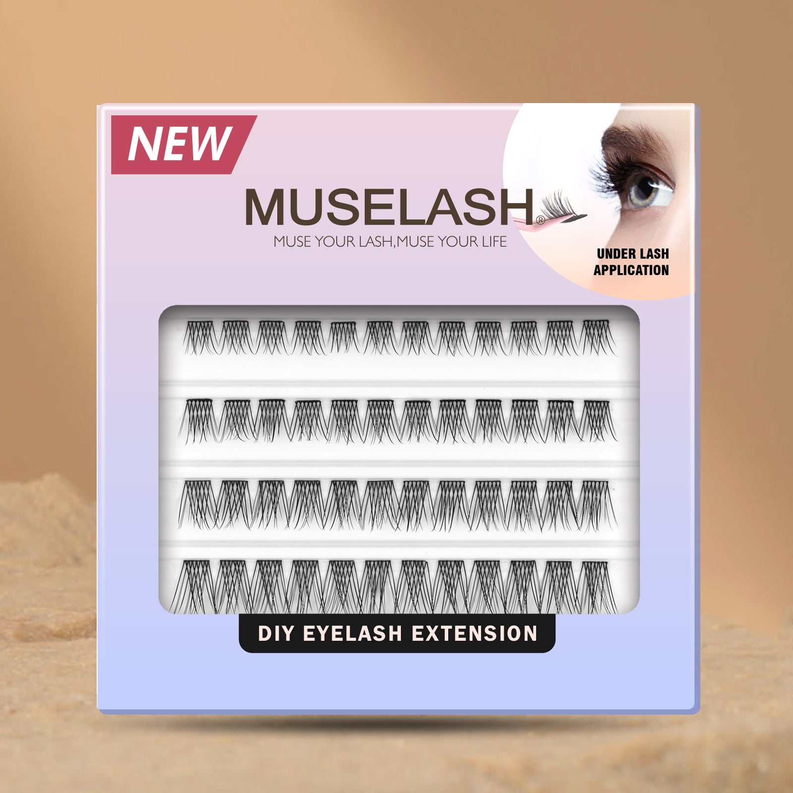 NATURAL WHISPER Lash Clusters