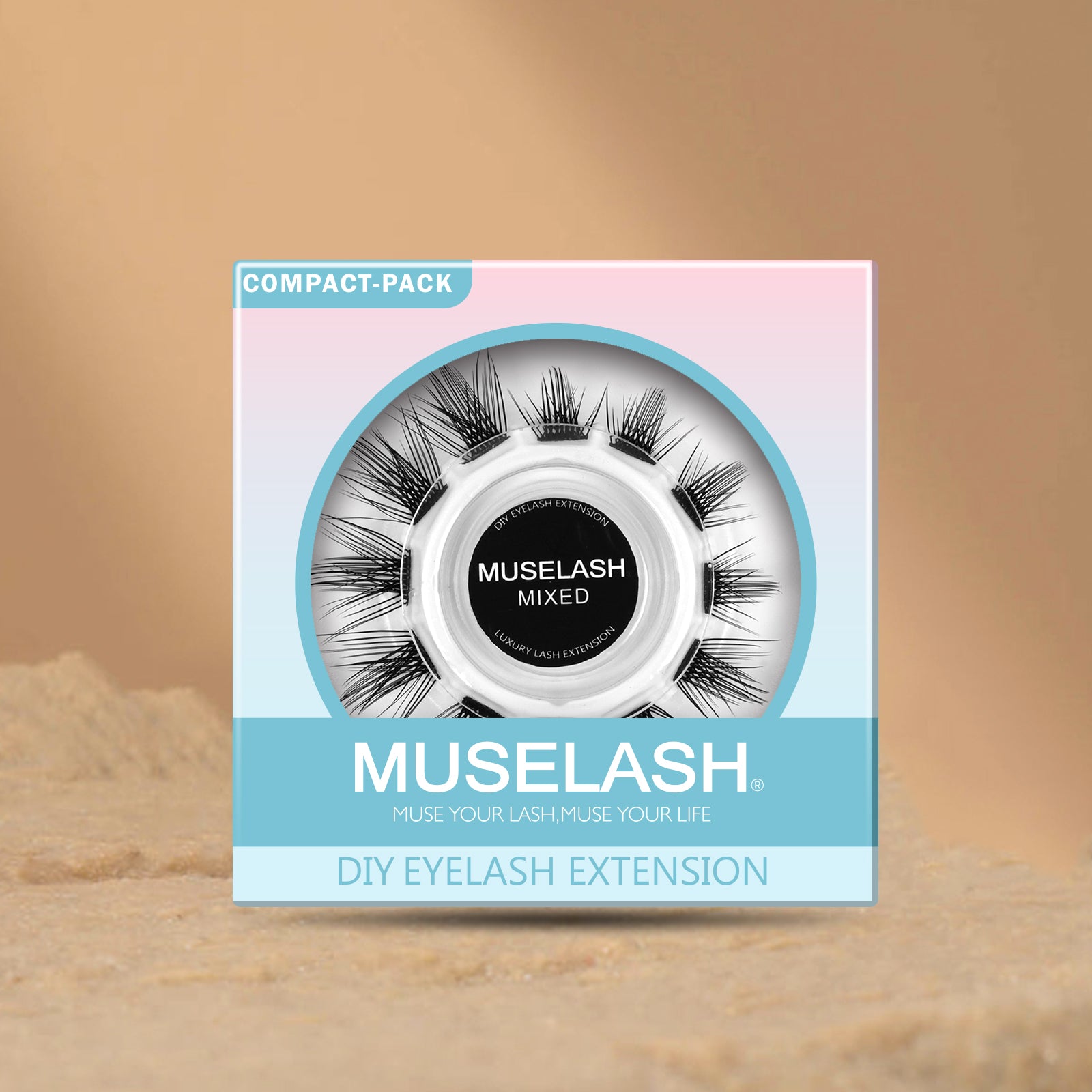 FLAME FLICK Mini Lash Clusters | 12-PCS Travel Ready