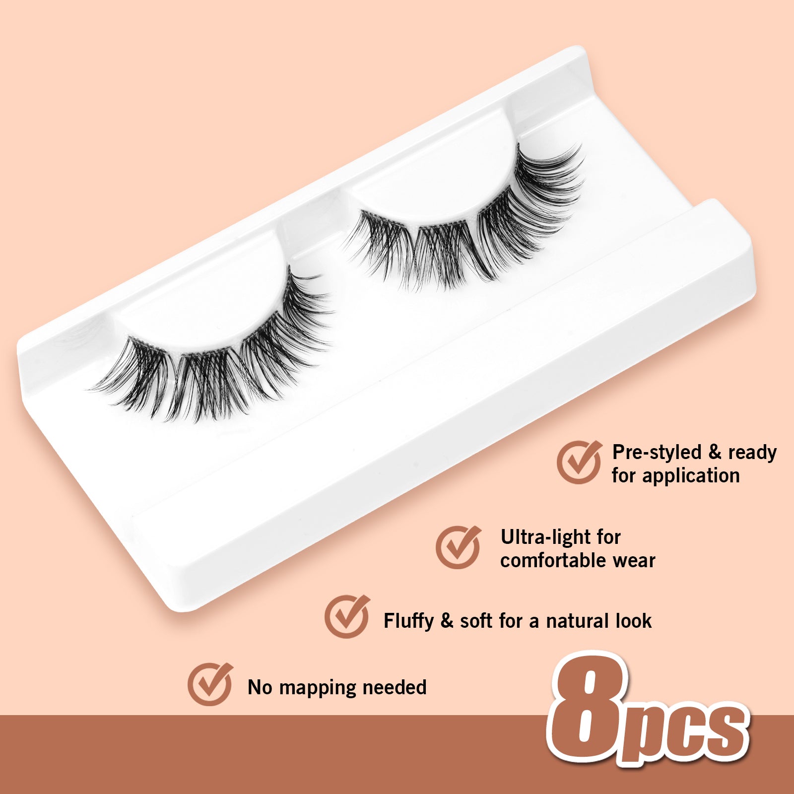 Muse Enchanting Curl Pre-mapped Single-Pair Lashes