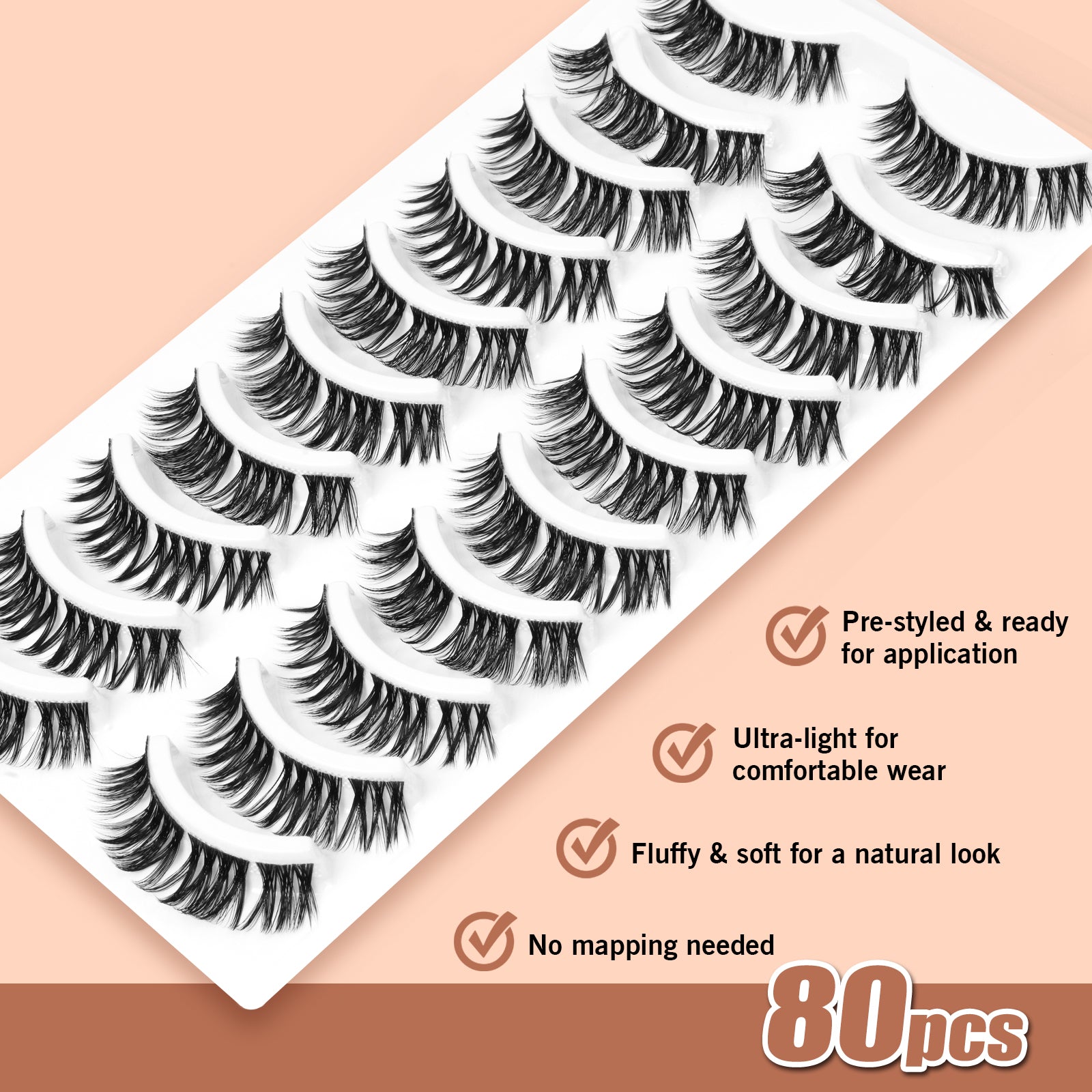 Muse Glamorous Volume Pre-mapped Lashes