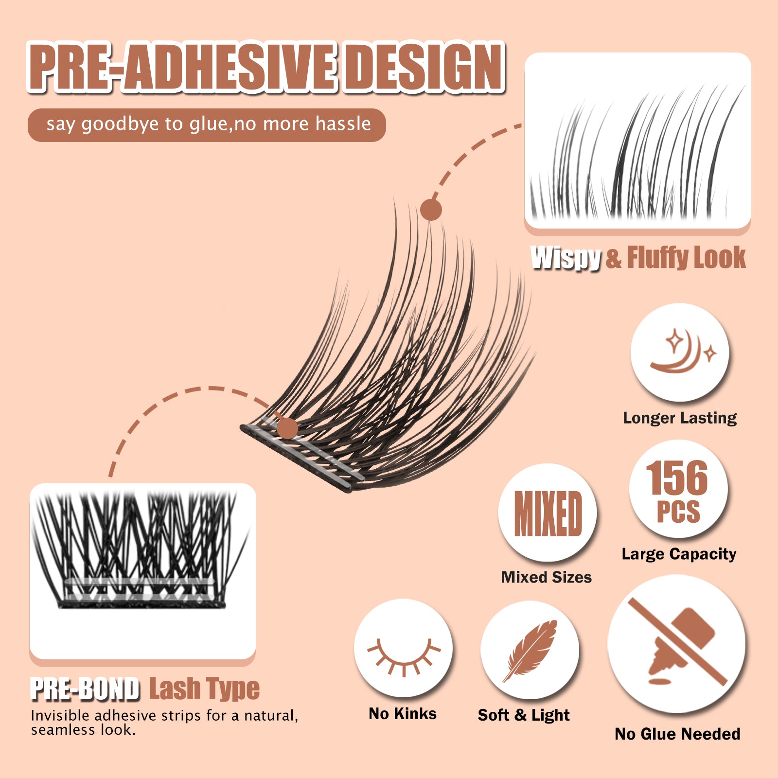 Artemis Whisper Self-adhensive Lash Kit