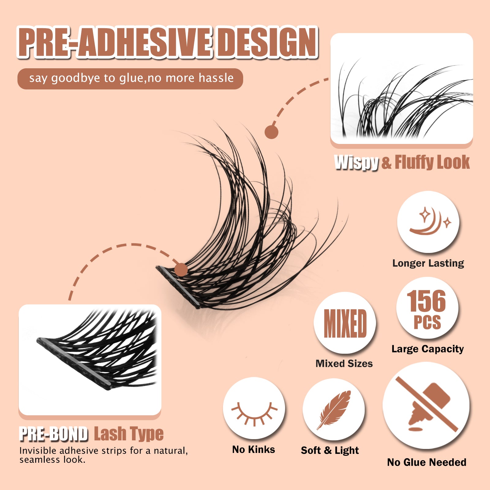 Flora Self-adhensive Lash Kit