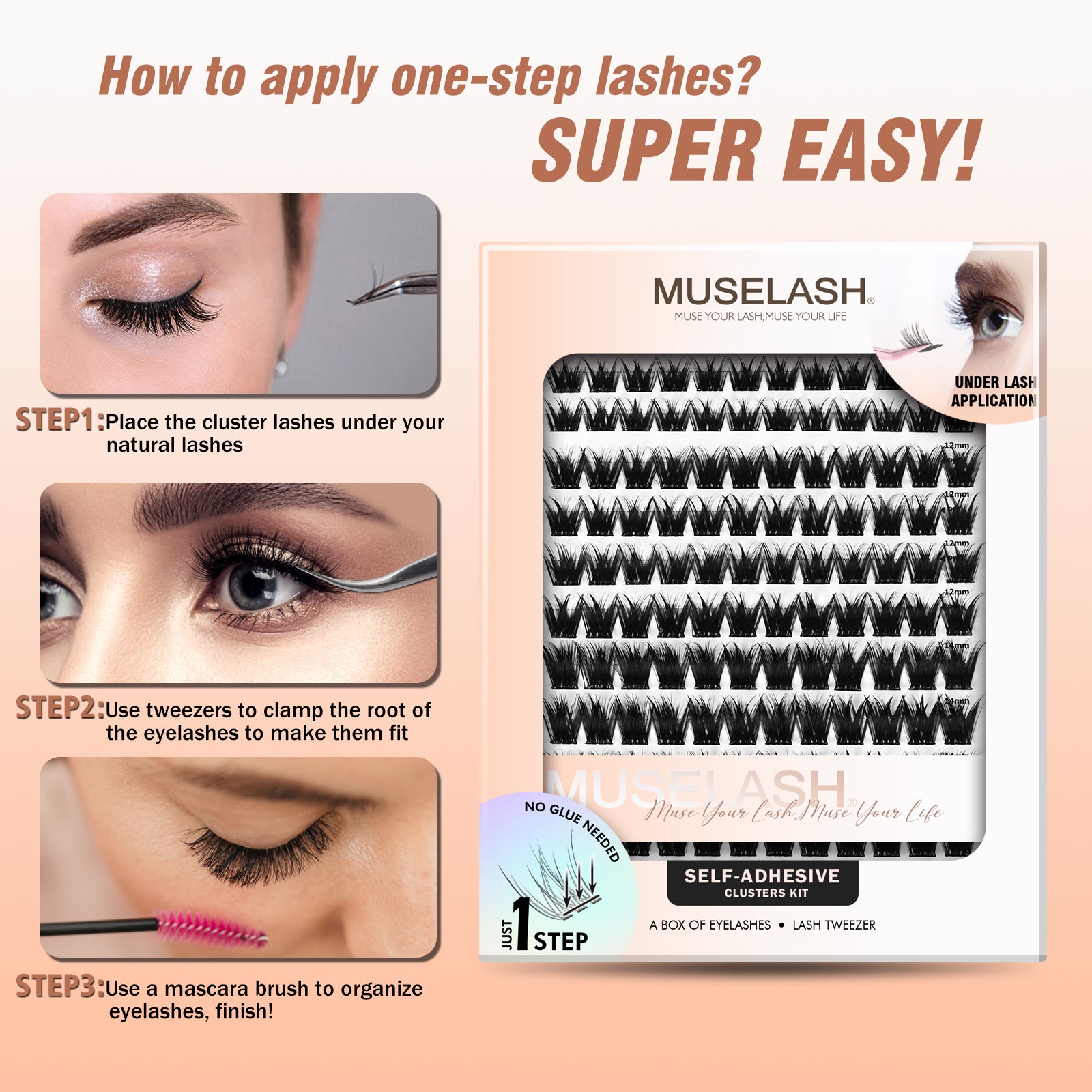 Luna Self-Adhesive Lash Kit