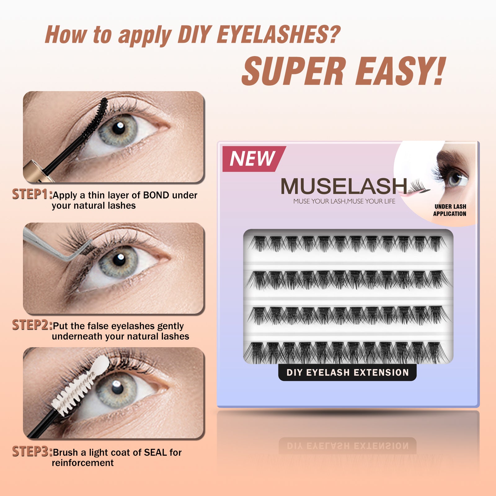 FLAME FLICK Lash Clusters