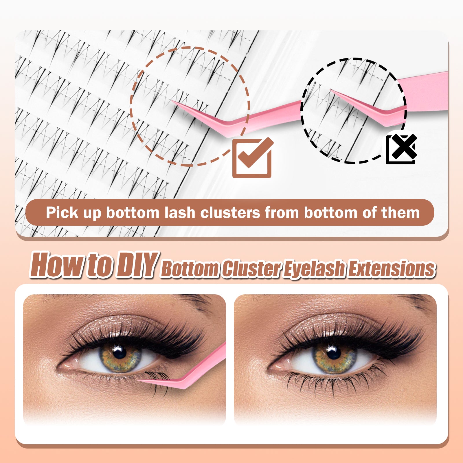 Little Flame Bottom Lashes