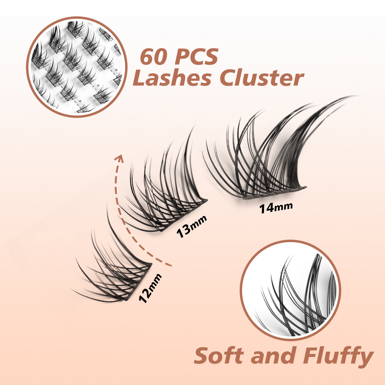 Cat Eye Cluster Lash Extension Kit