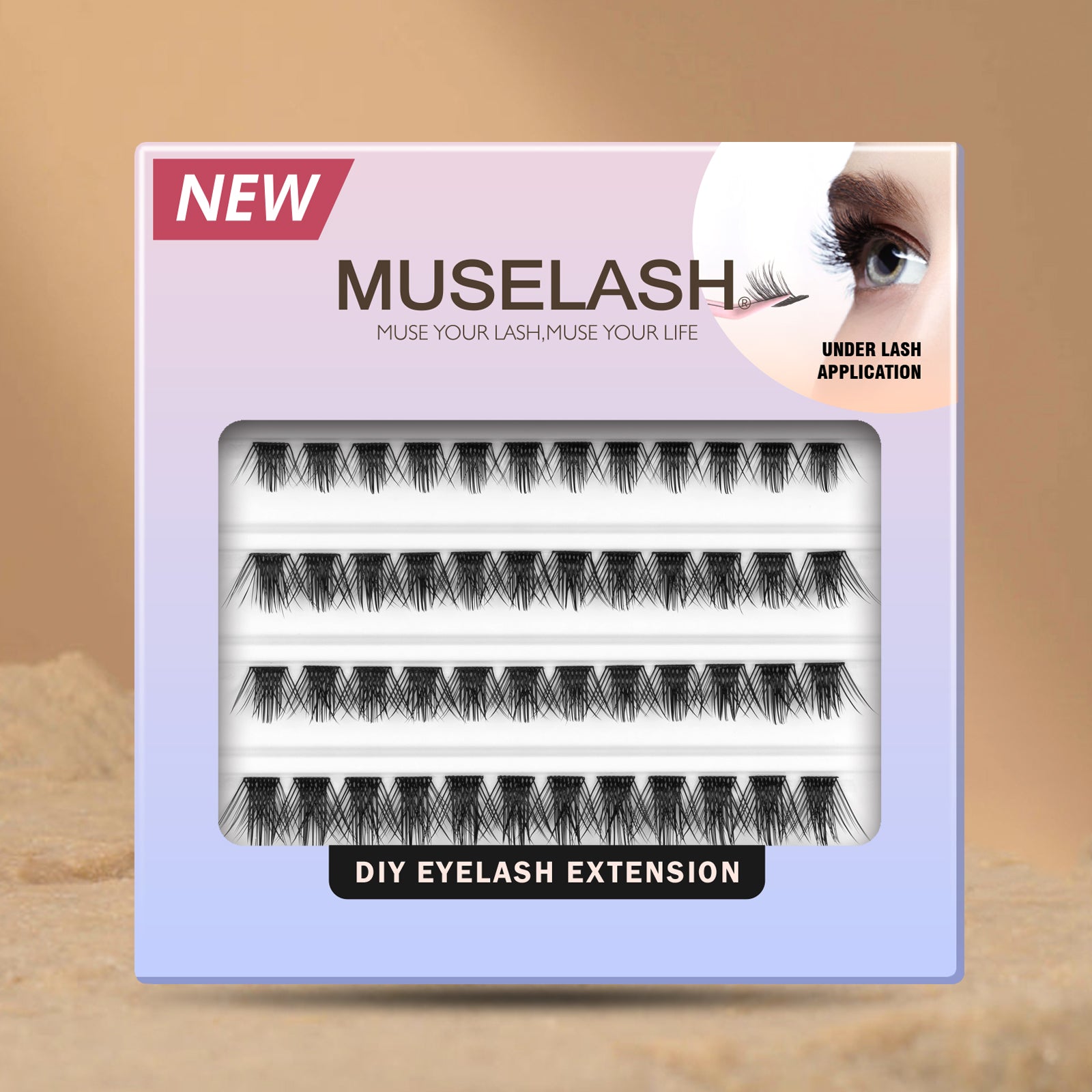 MUSELASH FLAME FLICK Lash Clusters