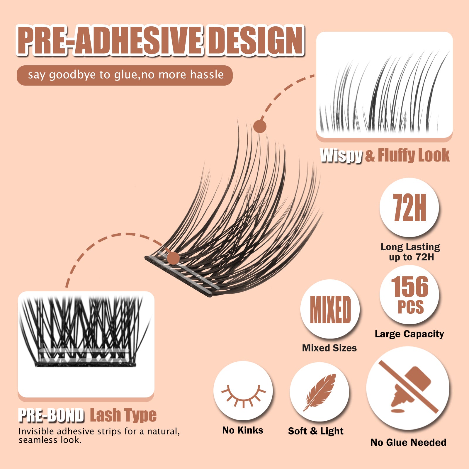 Artemis Whisper Self-adhensive Lash Kit