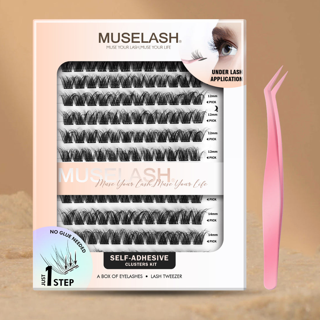Flora  Self-adhensive Lash Kit
