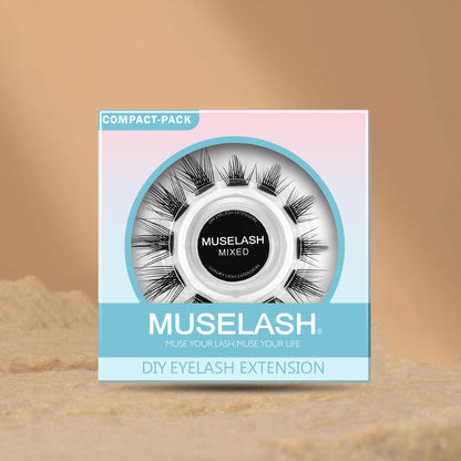 FLAME FLICK Mini Lash Clusters | 12-PCS Travel Ready