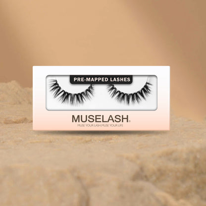 Muse Dazzling Flair Pre-mapped Single-Pair Lashes