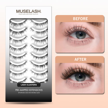 Muse Elegant Whisp Pre-mapped Lashes