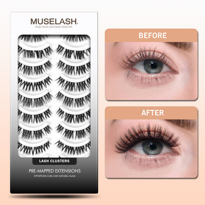 Muse Glamorous Volume Pre-mapped Lashes