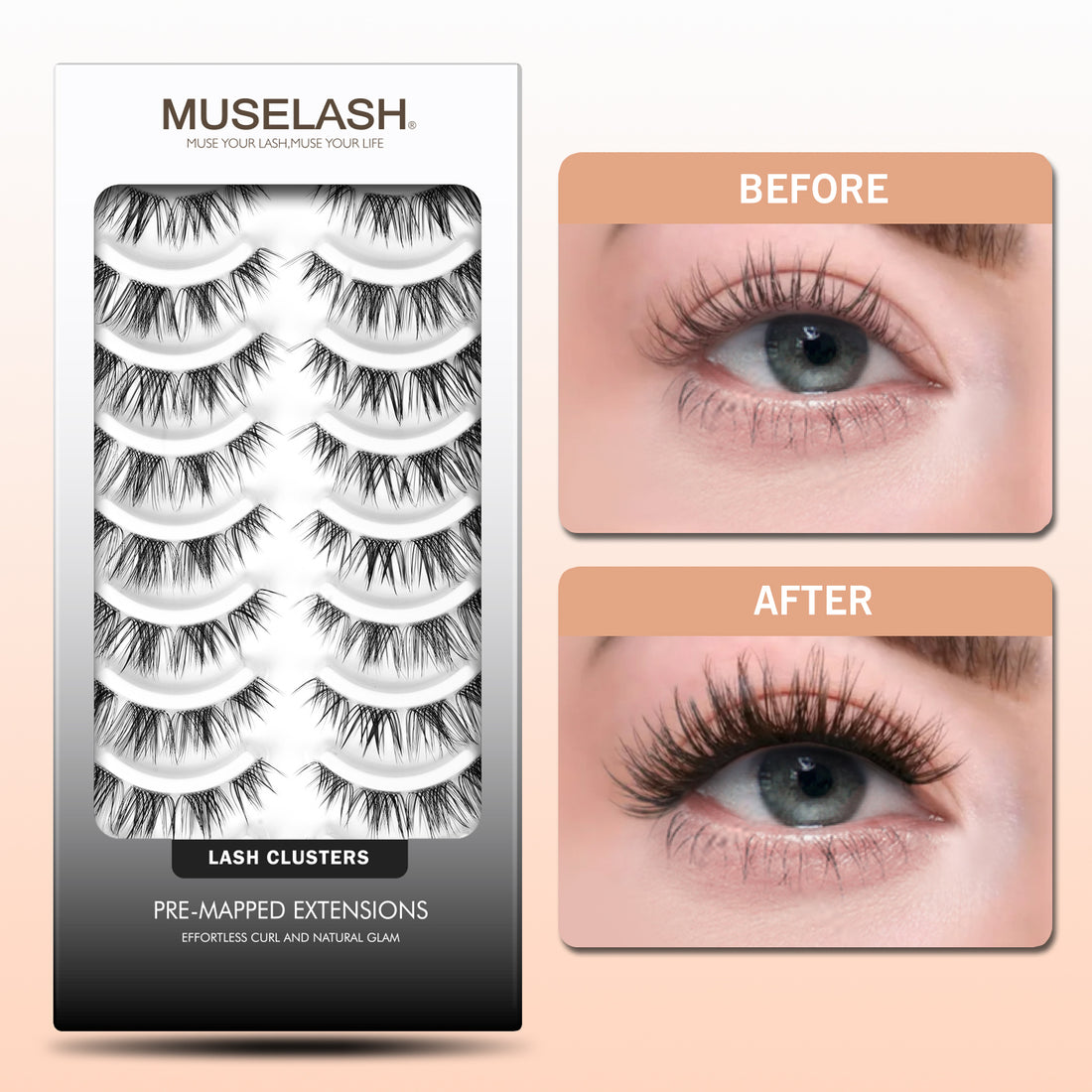 Muse Enchanting Curl Pre-mapped Lashes