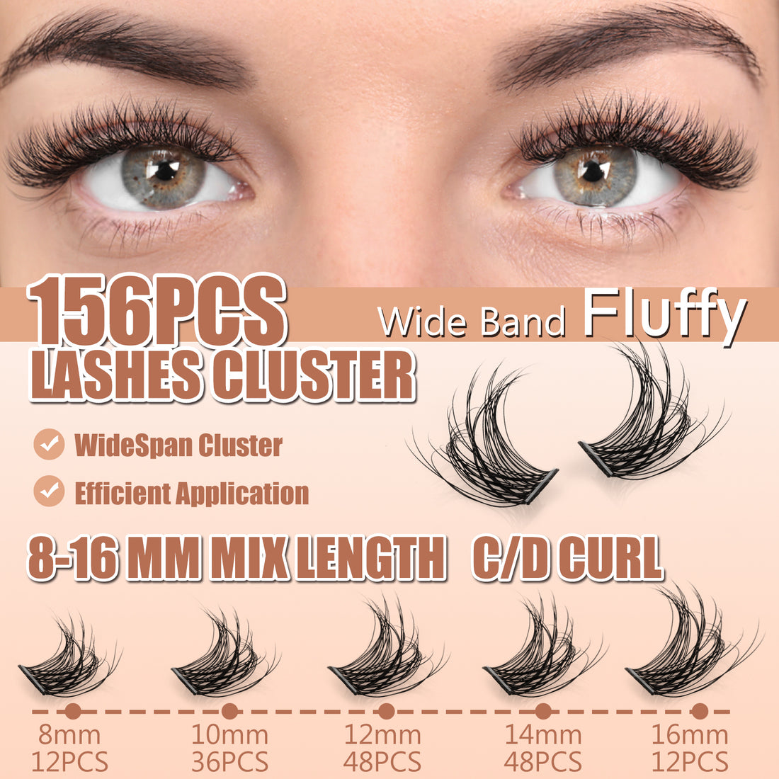 Flora  Self-adhensive Lash Kit