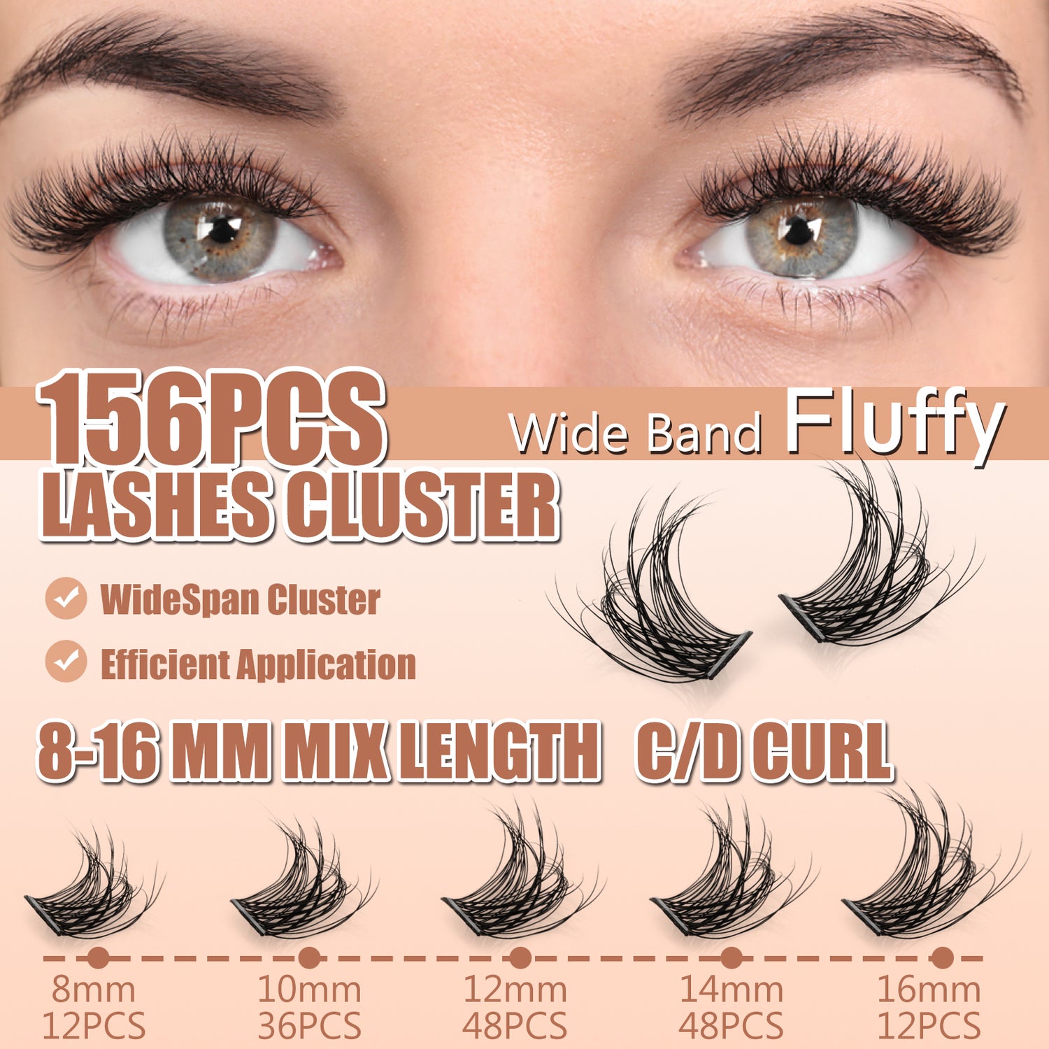Flora  Self-adhensive Lash Kit