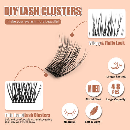 BLACKOUT VOLUME Lash Clusters