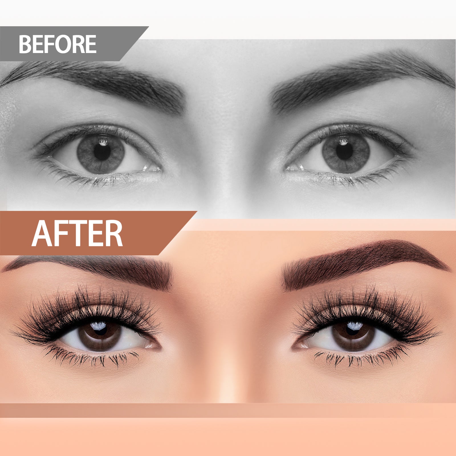 CRISSCROSS WHISPER Mini Lash Clusters | 12-PCS Travel Ready
