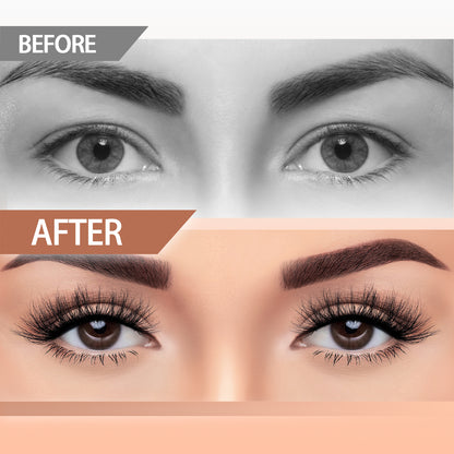 CRISSCROSS WHISPER Mini Lash Clusters | 12-PCS Travel Ready