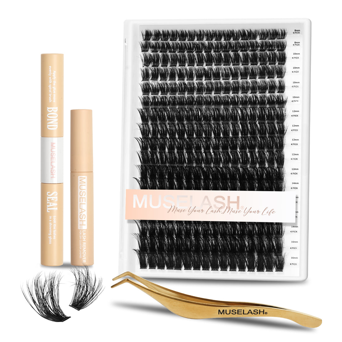 Venus Whisper Lash Clusters Kit