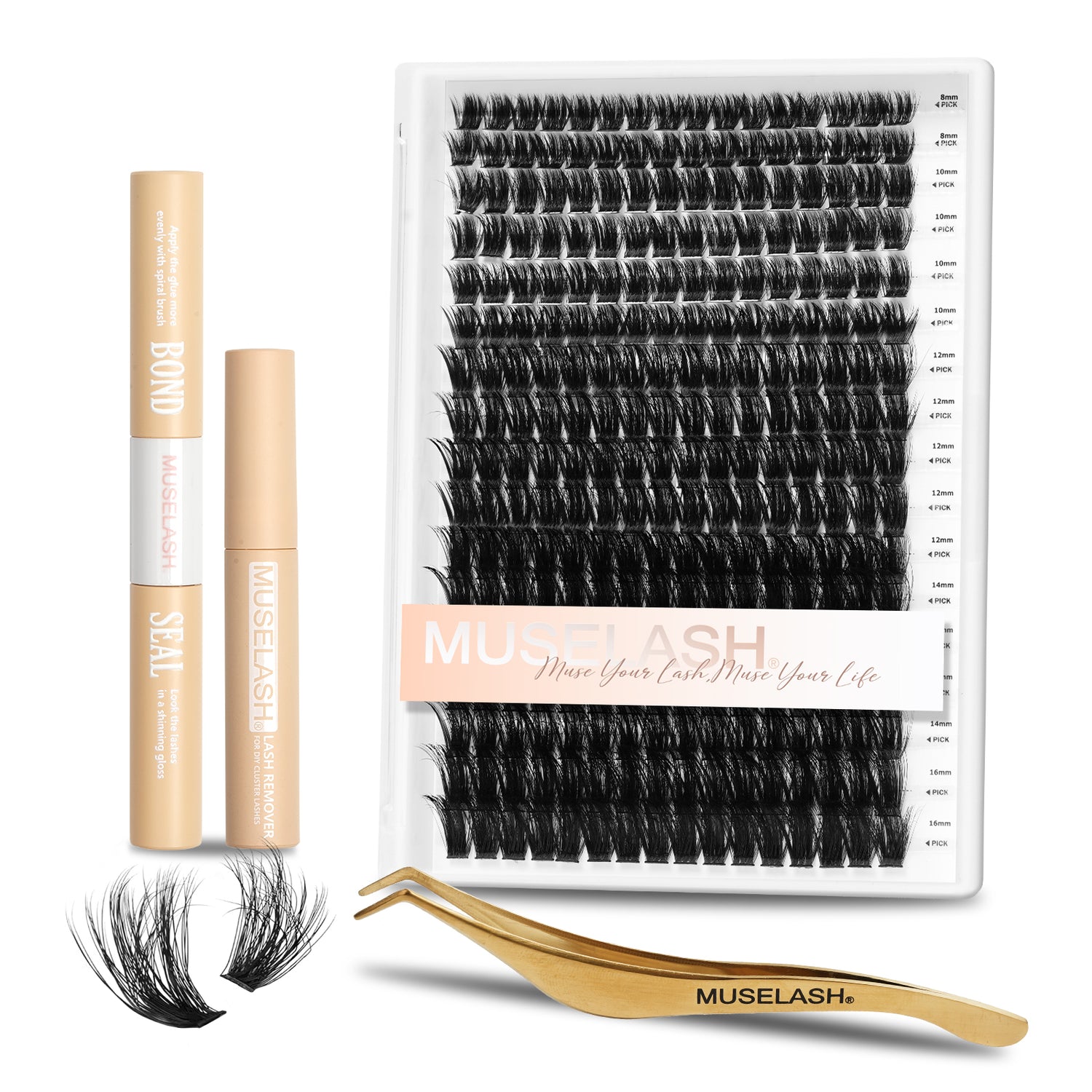 Venus Whisper Lash Clusters Kit