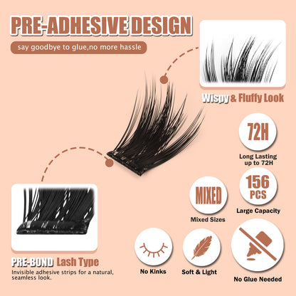 Luna Self-Adhesive Lash Kit