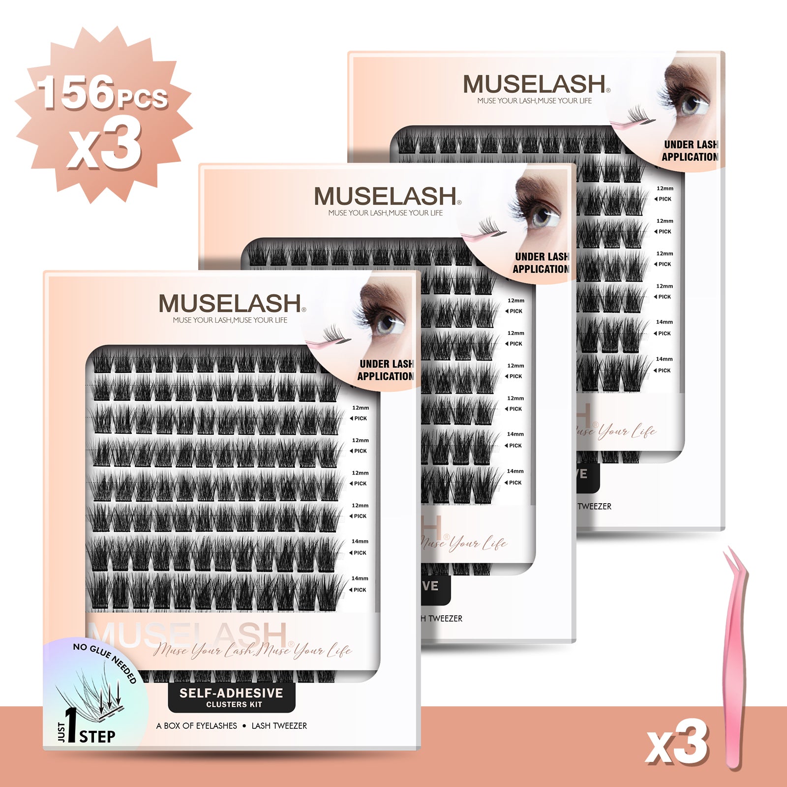 Little Flame Bottom Lashes