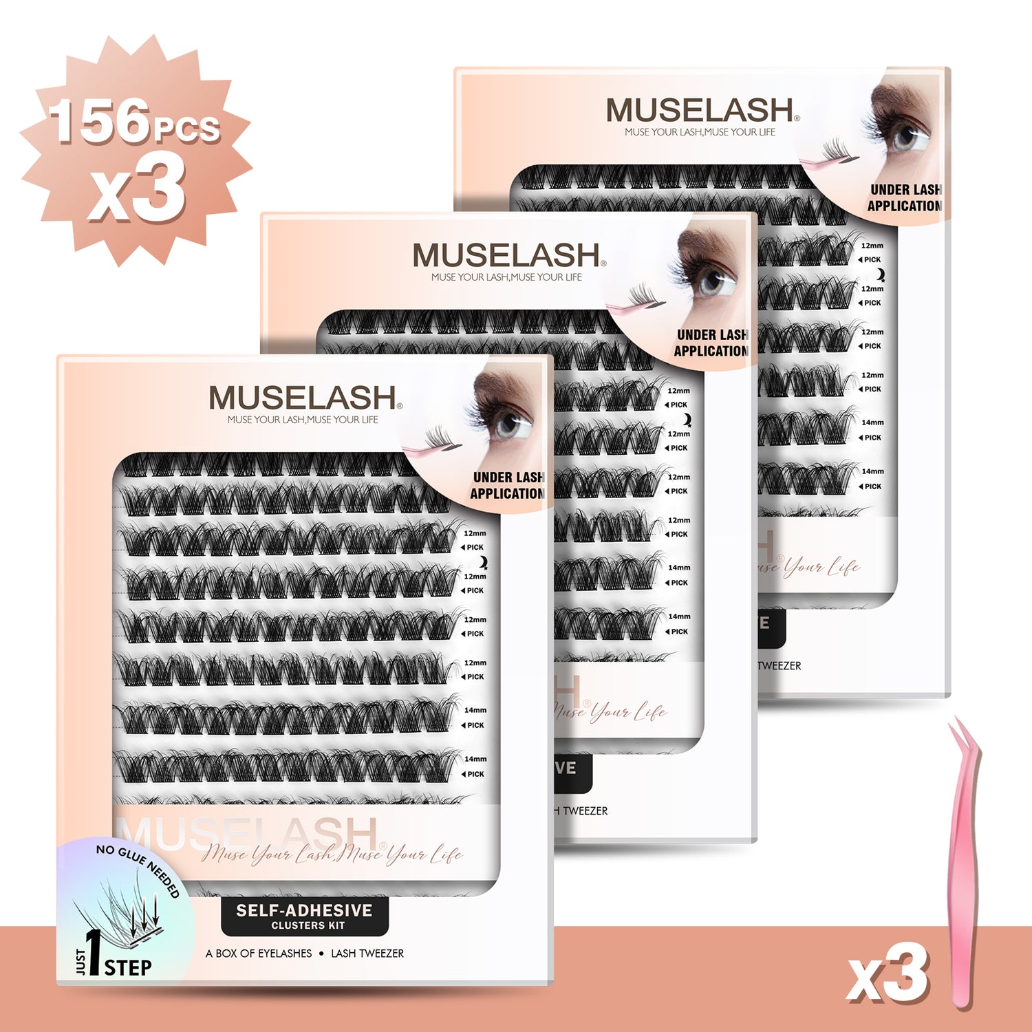 Little Flame Bottom Lashes